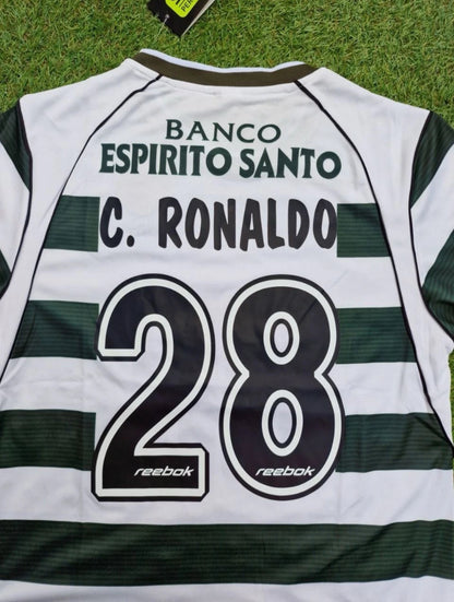 CRISTIANO RONALDO 2001 - 2002 DEBUT RETRO