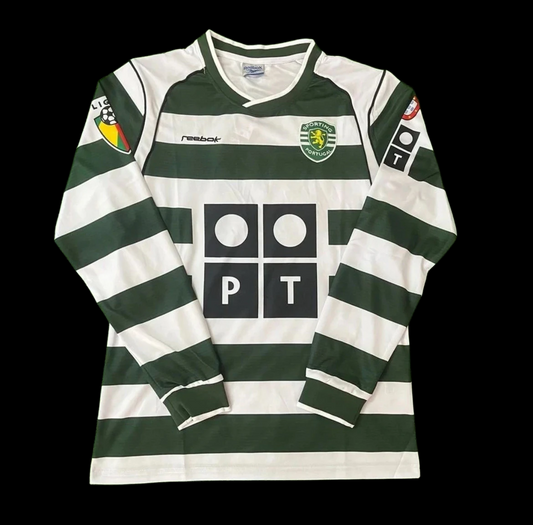 SPORTING DE LISBOA 2001 MANGA LARGA RETRO