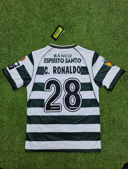 CRISTIANO RONALDO 2001 - 2002 DEBUT RETRO
