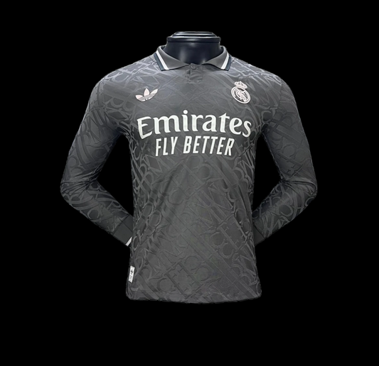 REAL MADRID TERCERA EQUIPACIÓN MANGA LARGA