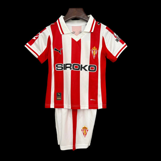 SPORTING DE GIJÓN NIÑOS 25-26 PRIMERA EQUIPACIÓN