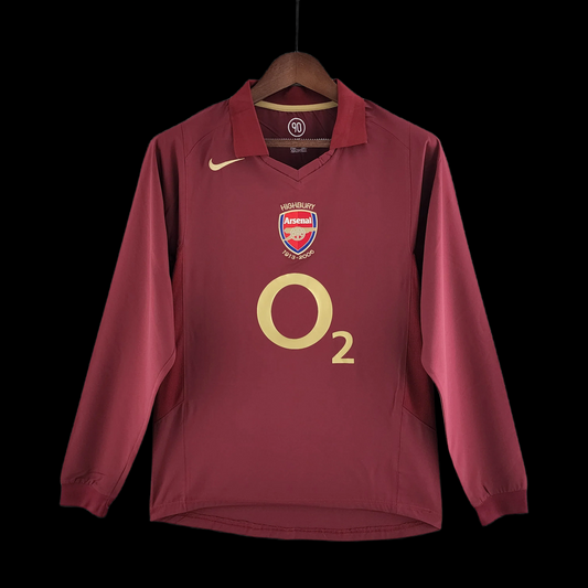 ARSENAL 2005 - 2006 MANGA LARGA RETRO