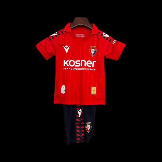 OSASUNA NIÑOS 25-26 PRIMERA EQUIPACIÓN