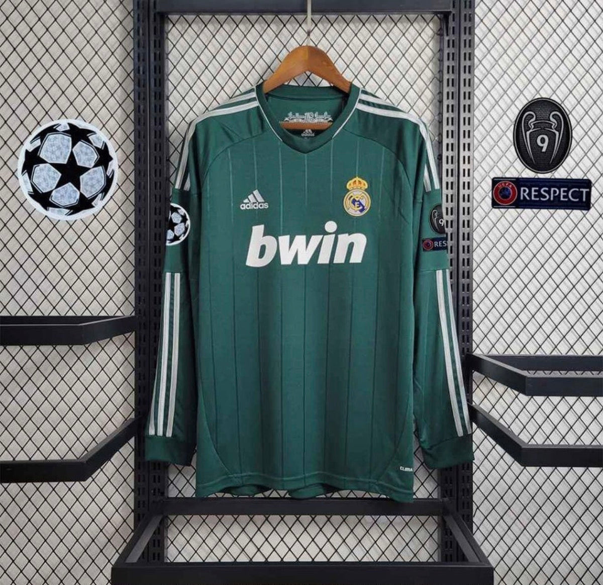 REAL MADRID 2012 - 2013 MANGA LARGA RETRO