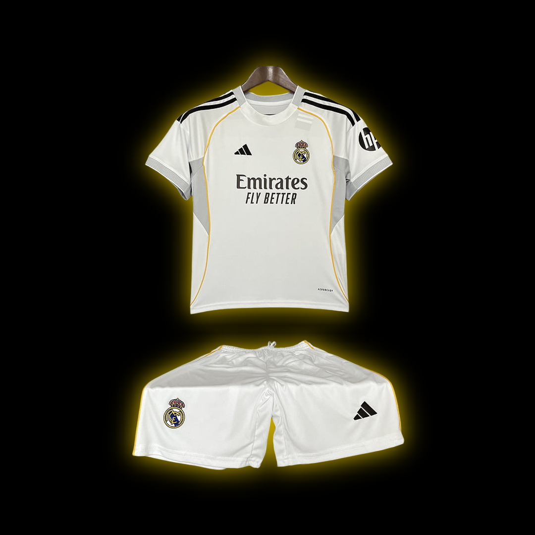 REAL MADRID NIÑOS 25-26 PRIMERA EQUIPACIÓN