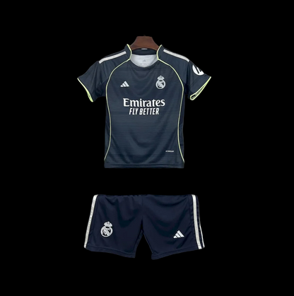 REAL MADRID NIÑOS 25-26 SEGUNDA EQUIPACIÓN