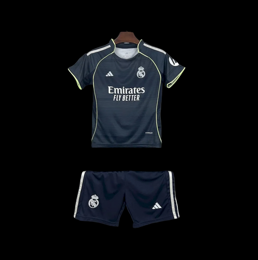 REAL MADRID NIÑOS 25-26 SEGUNDA EQUIPACIÓN