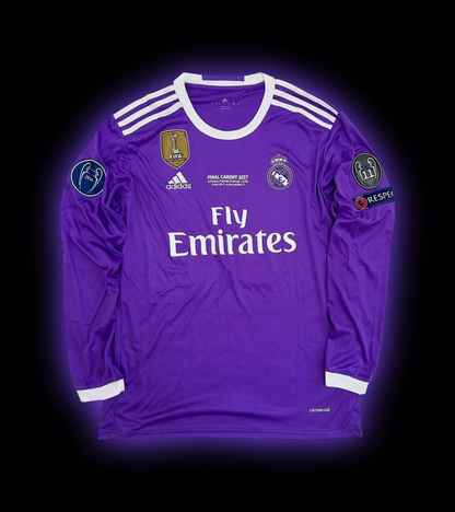 REAL MADRID MANGA LARGA RETRO